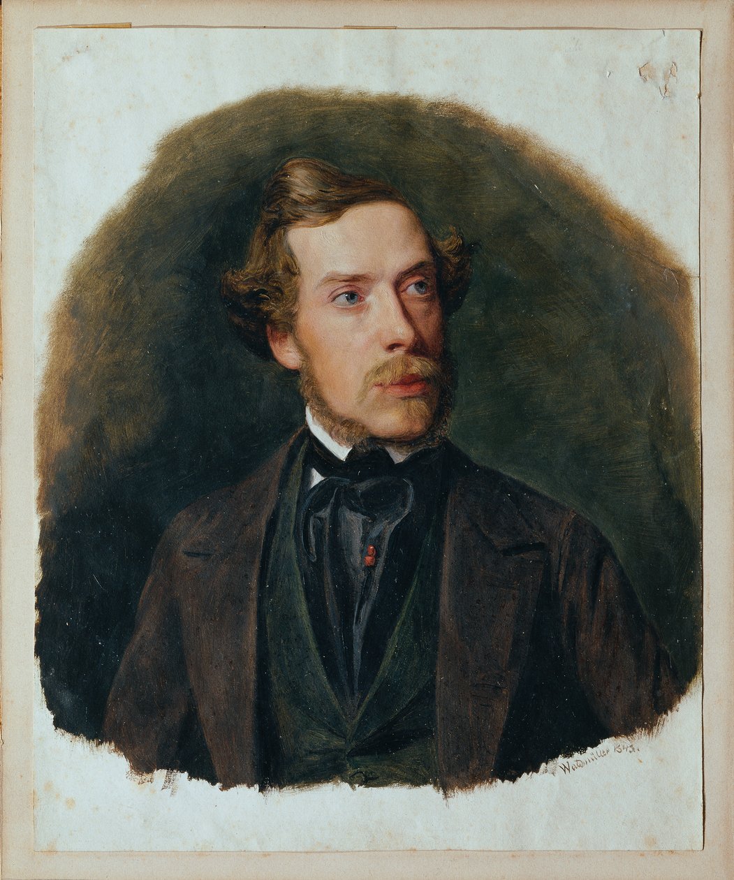 Gustav Barth, Chormeister des Wiener Männergesangsvereins von Ferdinand Georg Waldmuller