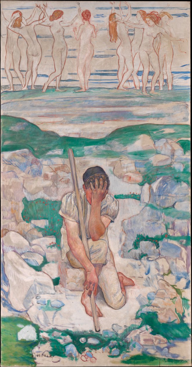Der Traum des Hirten von Ferdinand Hodler