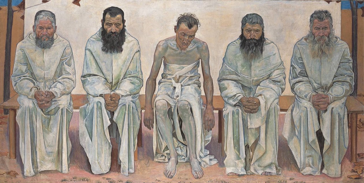 Lebensmüde von Ferdinand Hodler