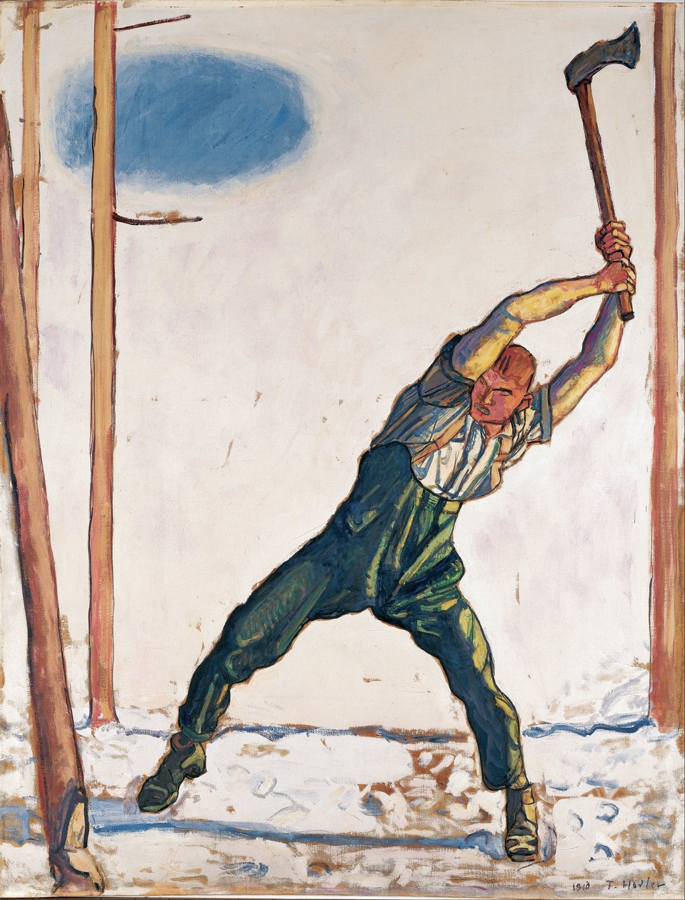Holzfäller von Ferdinand Hodler