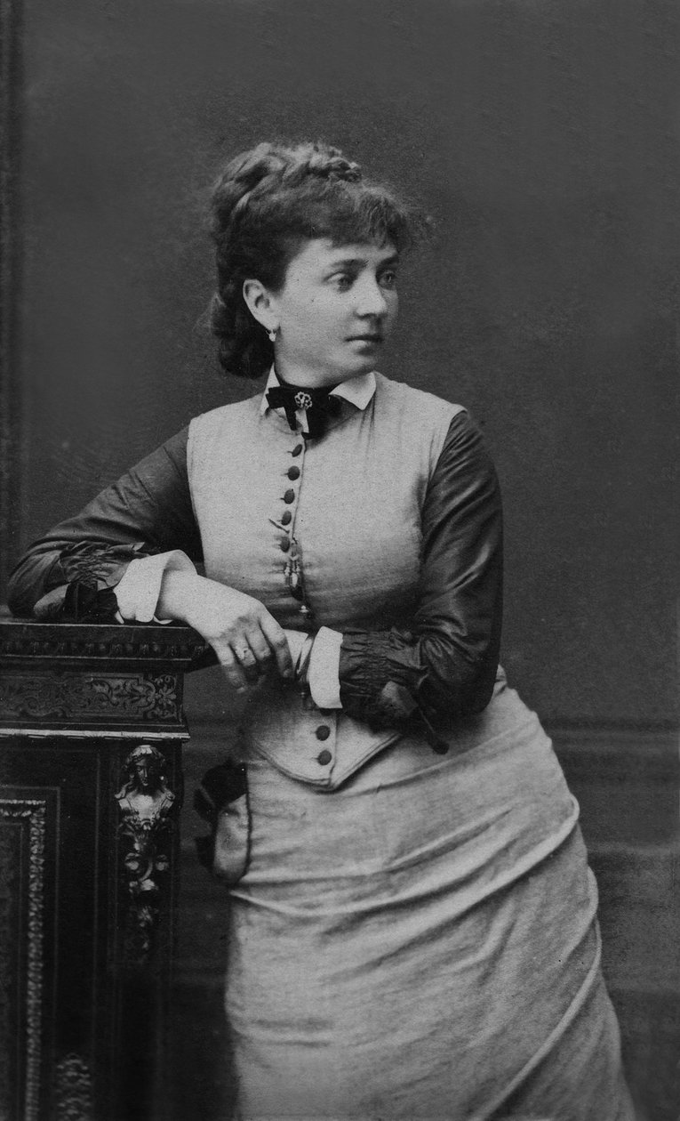 Frau Henriette Petit de Verissey, Foto von Mulnier während der Pariser Weltausstellung 1867 von Ferdinand Mulnier
