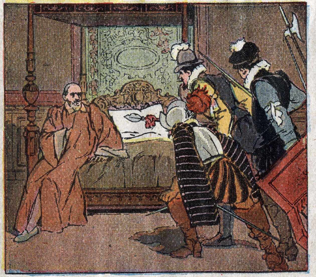 Geschichte Frankreichs: Ermordung von Gaspard de Coligny (Admiral de Coligny) von Ferdinand Raffin