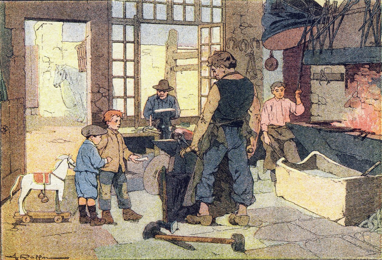 Der Schmied, in Imagier de l