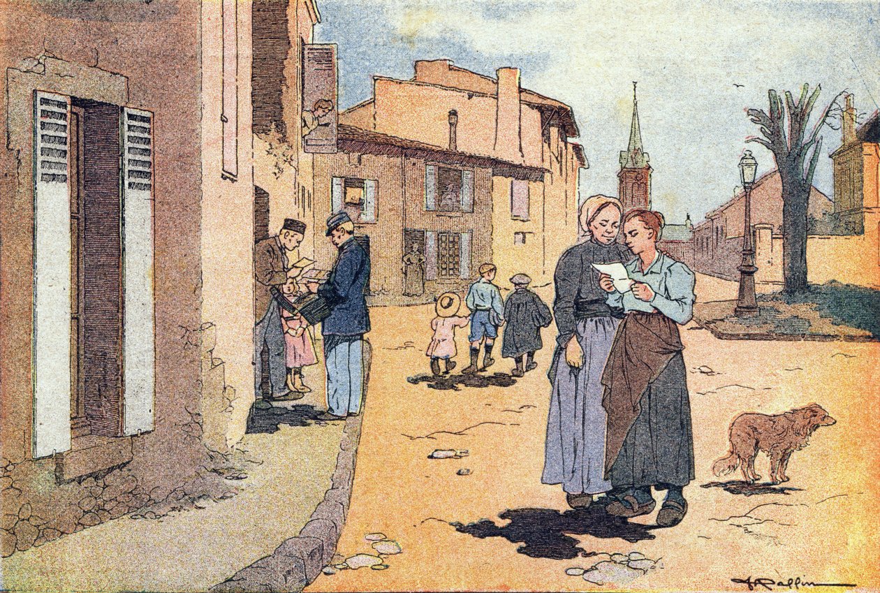 Der Briefträger, in Imagier de l