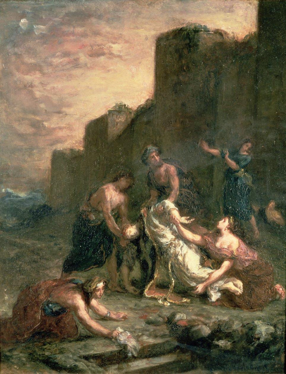 Das Martyrium des heiligen Stephanus, 1860 von Ferdinand Victor Eugene Delacroix