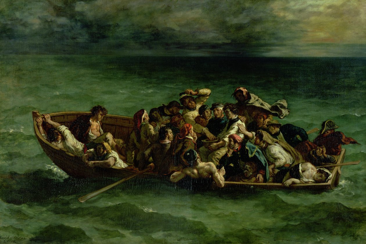 Das Schiffswrack von Don Juan von Ferdinand Victor Eugene Delacroix