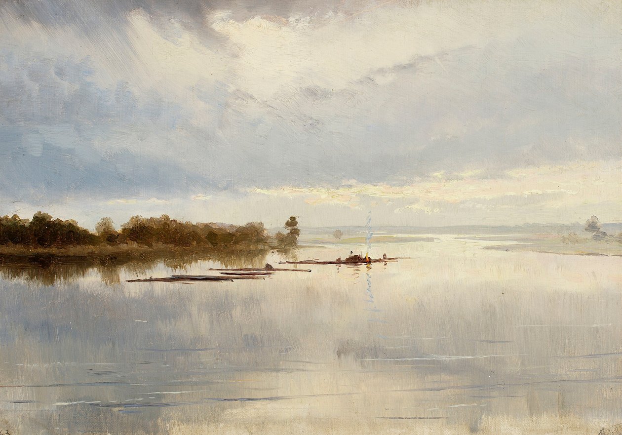 Flusslandschaft von Ferdynand Ruszczyc
