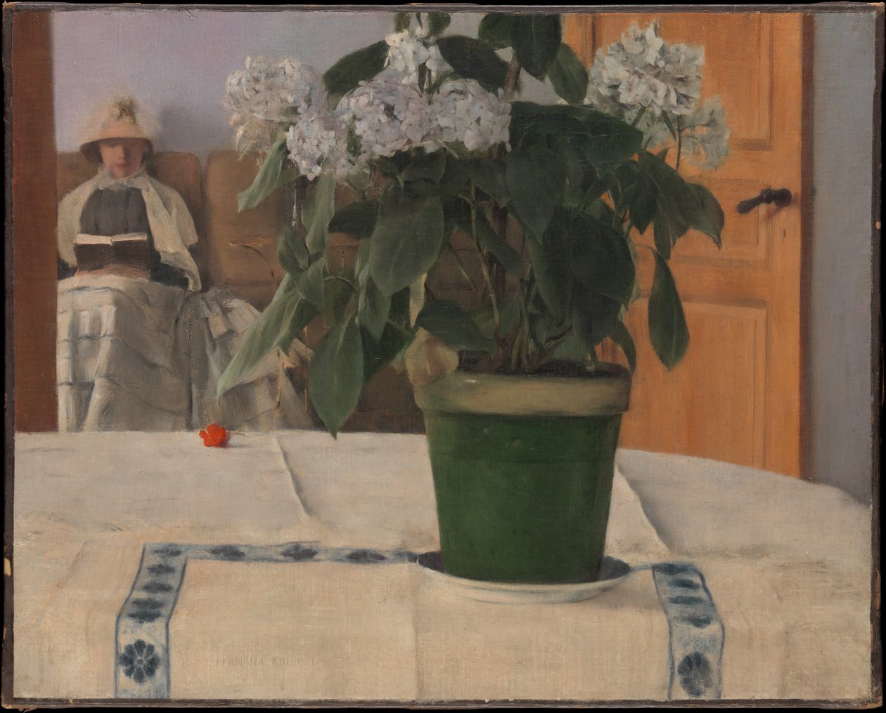 Hortensie von Fernand Khnopff