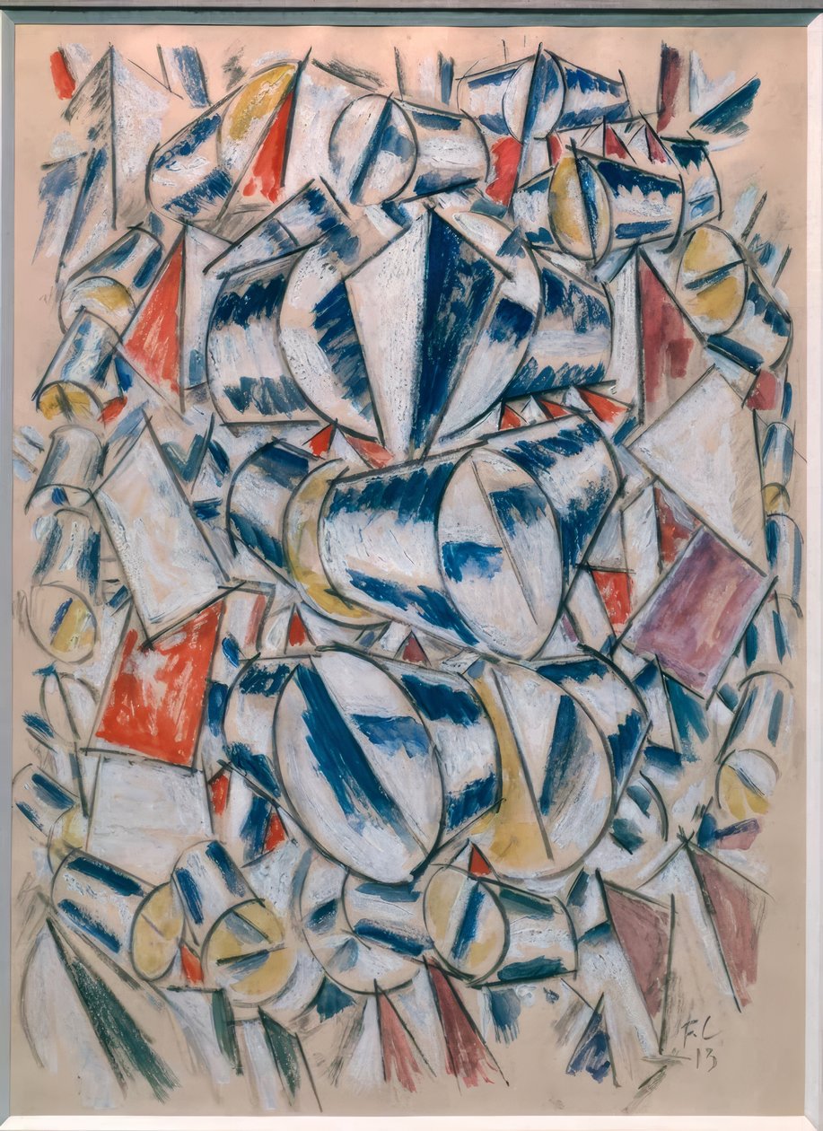 Formenkontrast von Fernand Leger