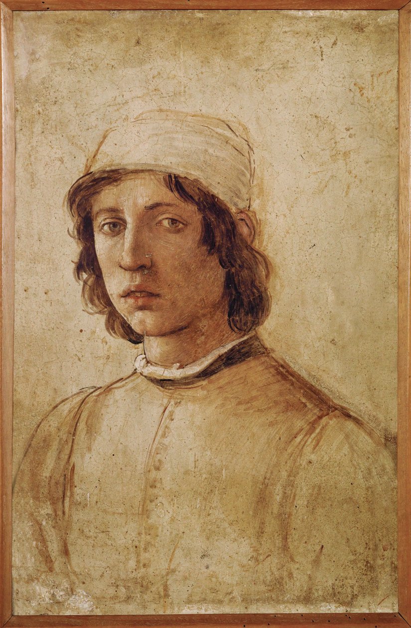 Filippino Lippi, Selbstporträt von Filippino Lippi