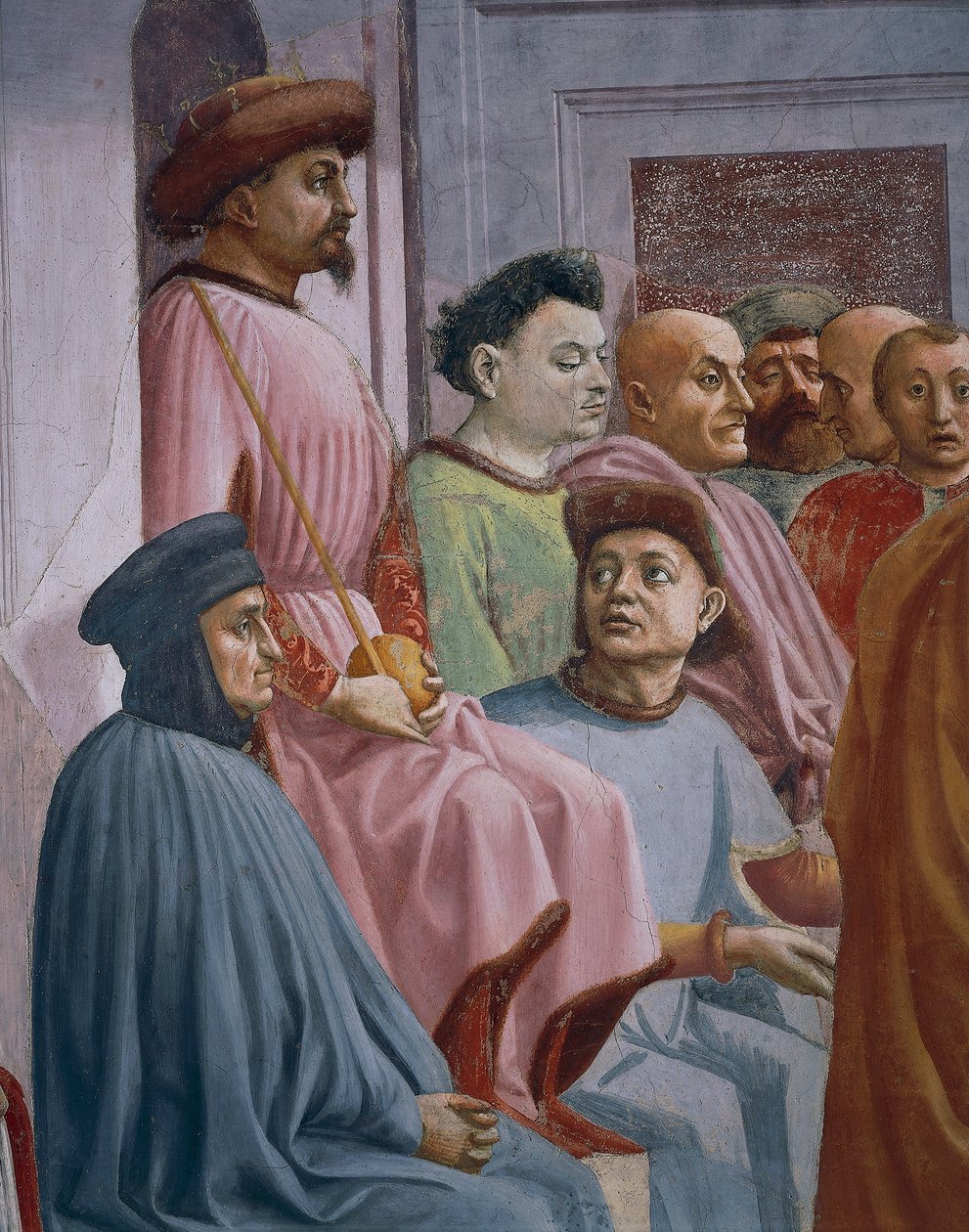 Wunder des Theophilus (Detail) von Filippino Lippi