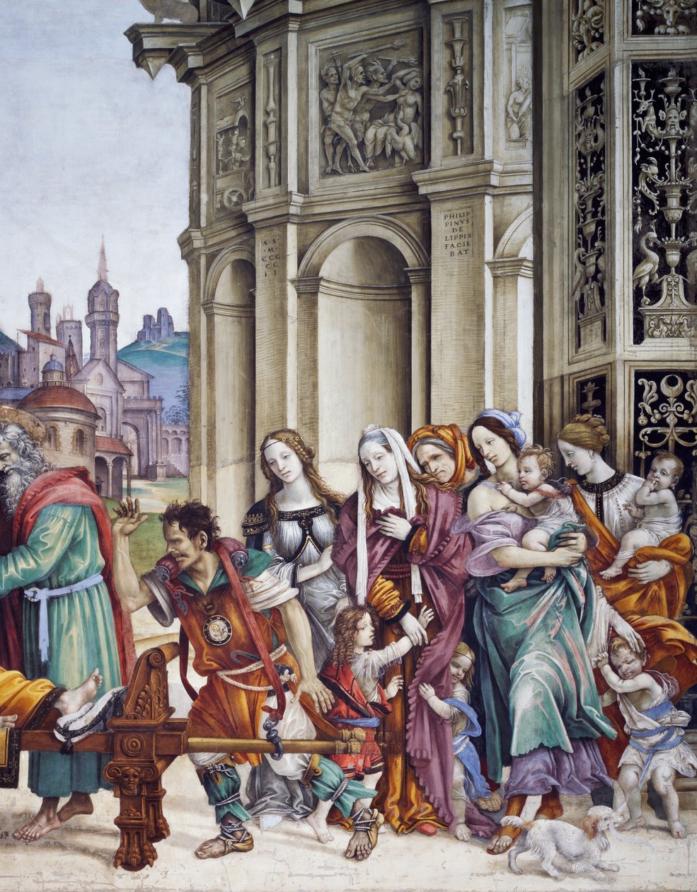 Geschichten von St. Johannes, von Filippino Lippi von Filippino Lippi