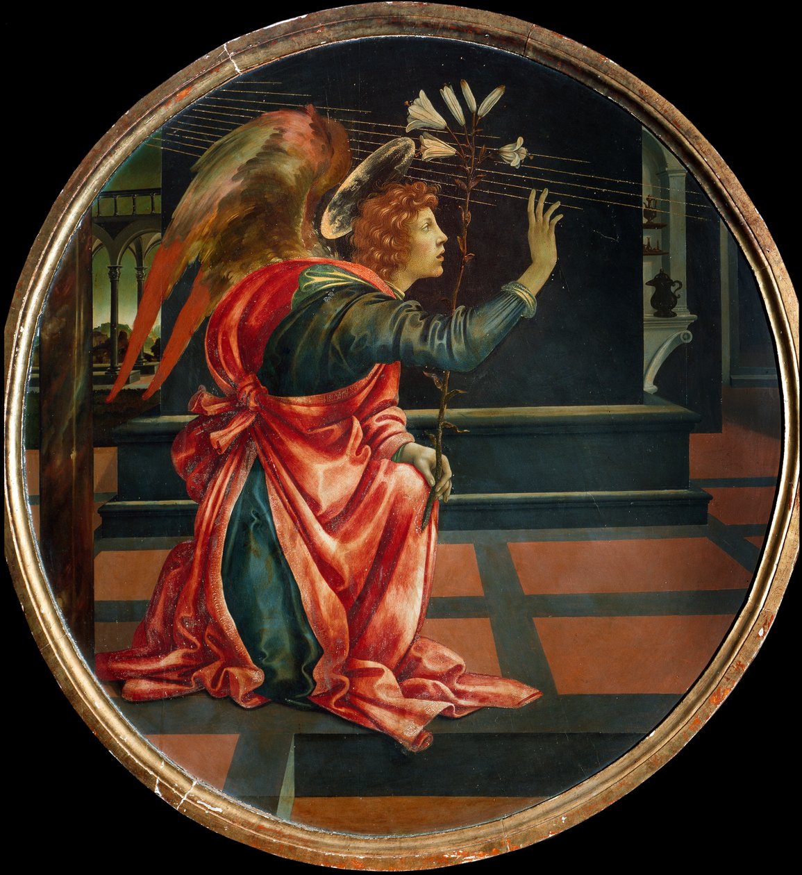 Die Verkündigung, 1483 von Filippino Lippi