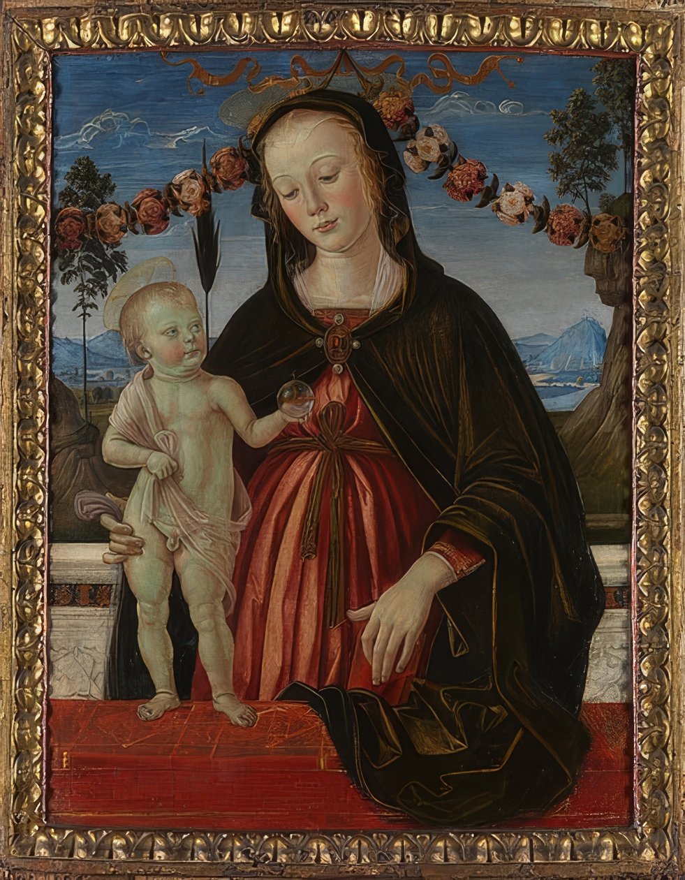 Madonna mit dem Kind von Fiorenzo di Lorenzo