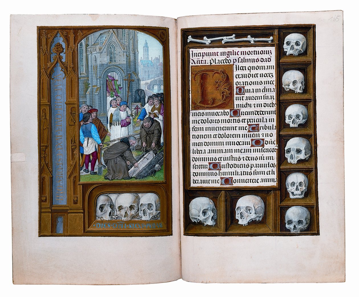 Folios aus dem Rothschild Stundenbuch, Gent oder Brügge, um 1505 von Flemish School