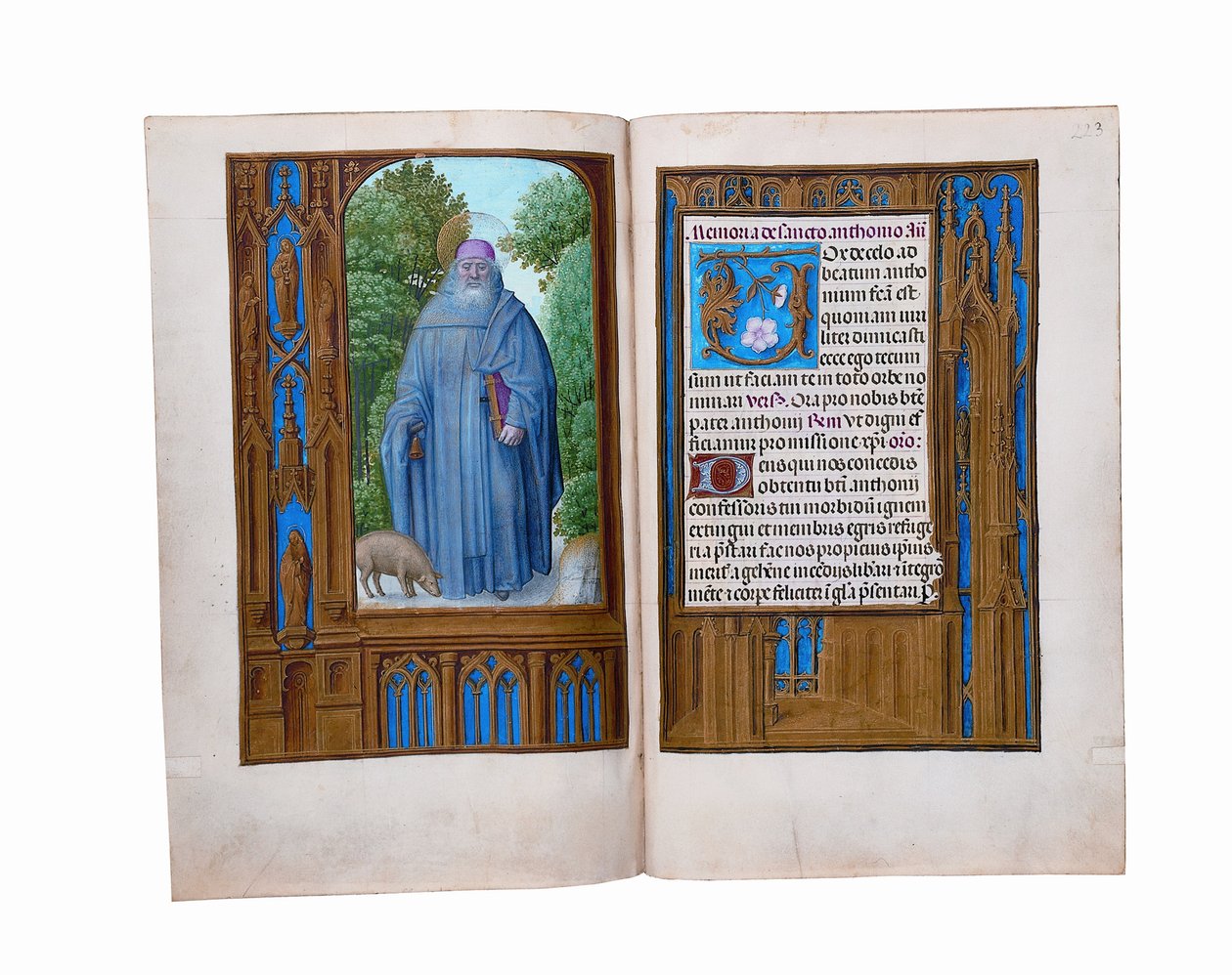 Blätter aus dem Rothschild-Stundenbuch, Gent oder Brügge, ca. 1505 von Flemish School