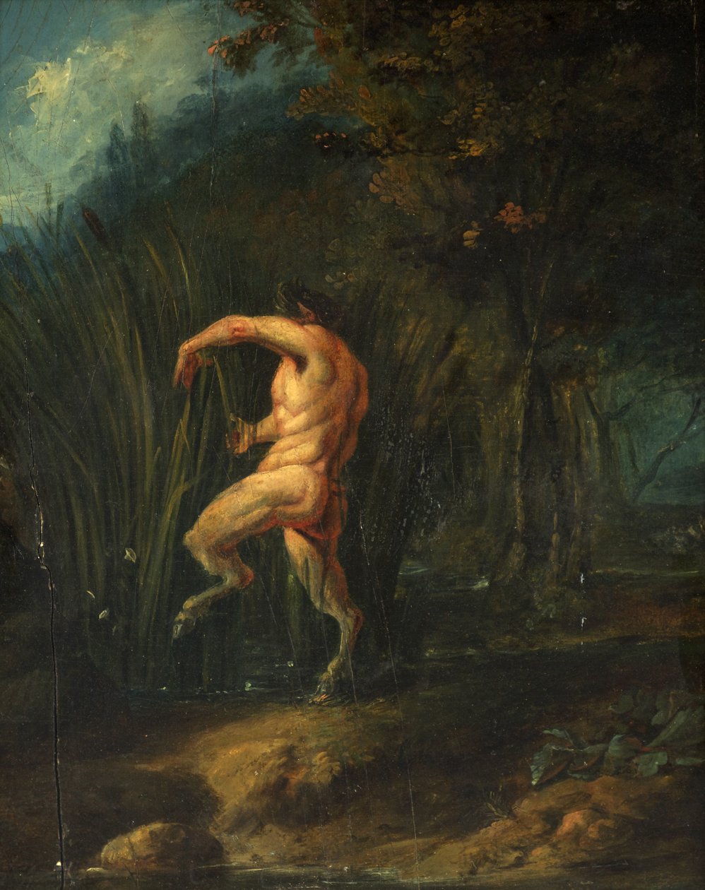 Pan und Syrinx von Flemish School