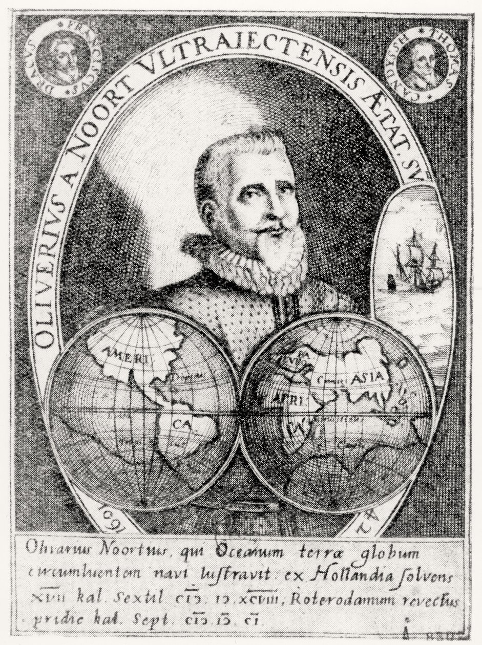 Porträt von Oliver Noort (1558-1627) im Alter von 42 Jahren von Flemish School