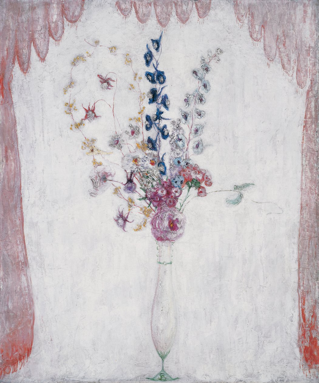 Rittersporn und Akelei, ca. 1923 von Florine Stettheimer