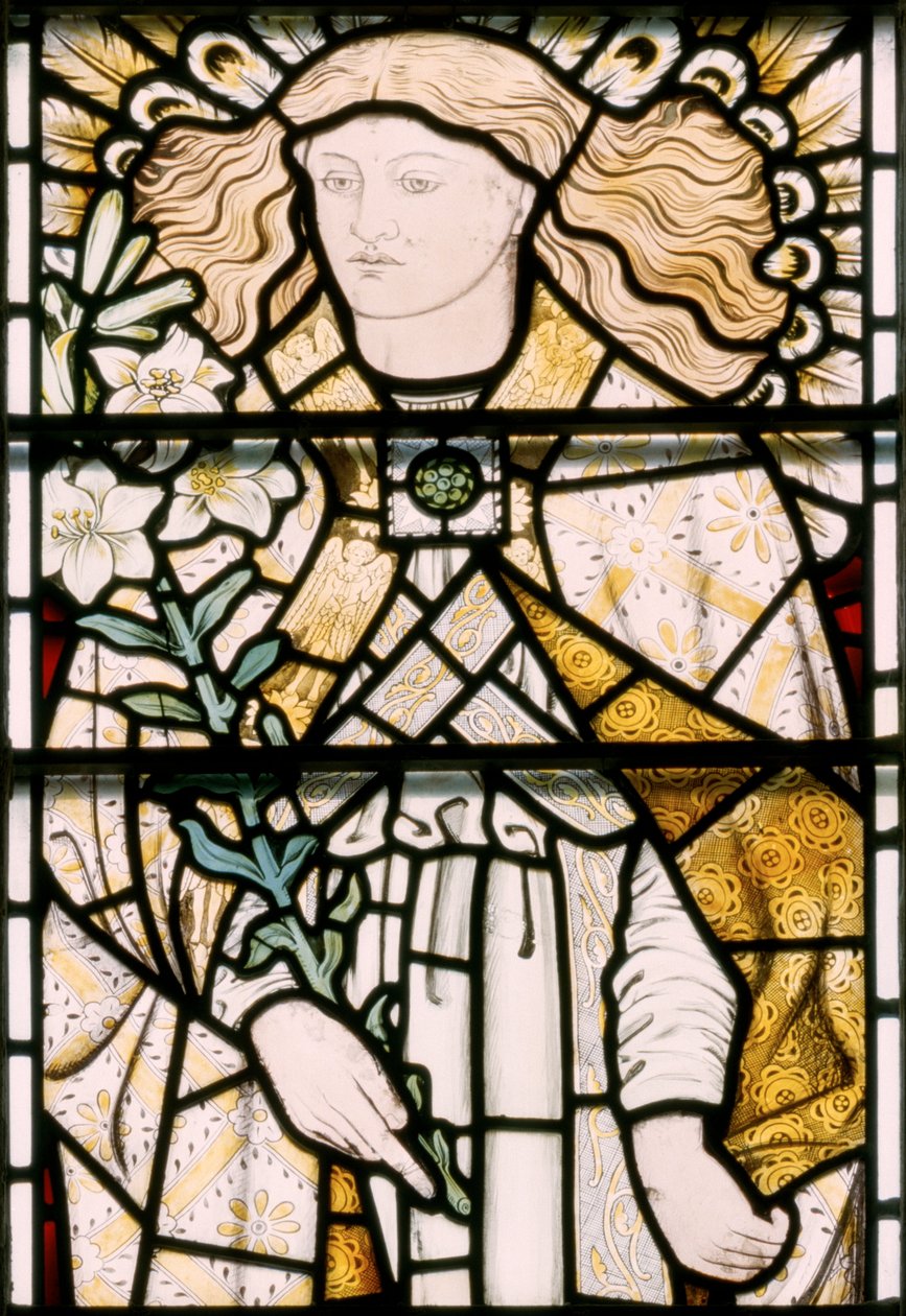 Erzengel Michael von Ford Madox Brown