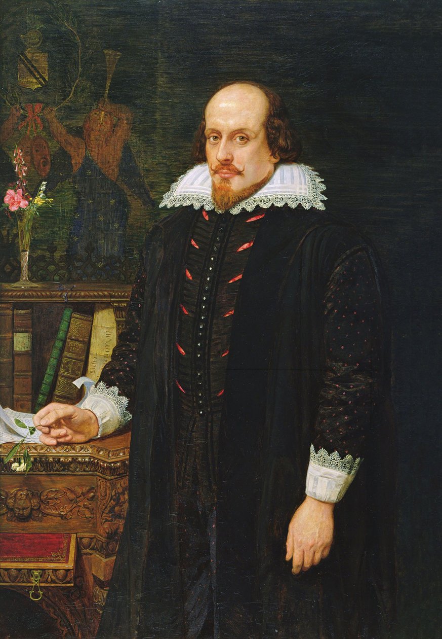 Porträt von William Shakespeare 1564-1616, 1849 von Ford Madox Brown