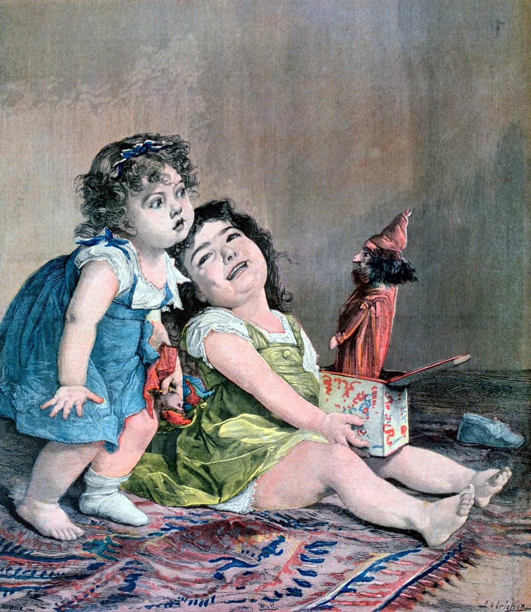 Die Überraschung, 1891 von Fortuné Méaulle