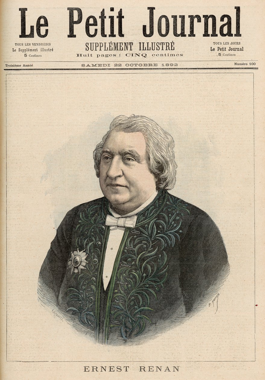 Ernest Renan, aus 