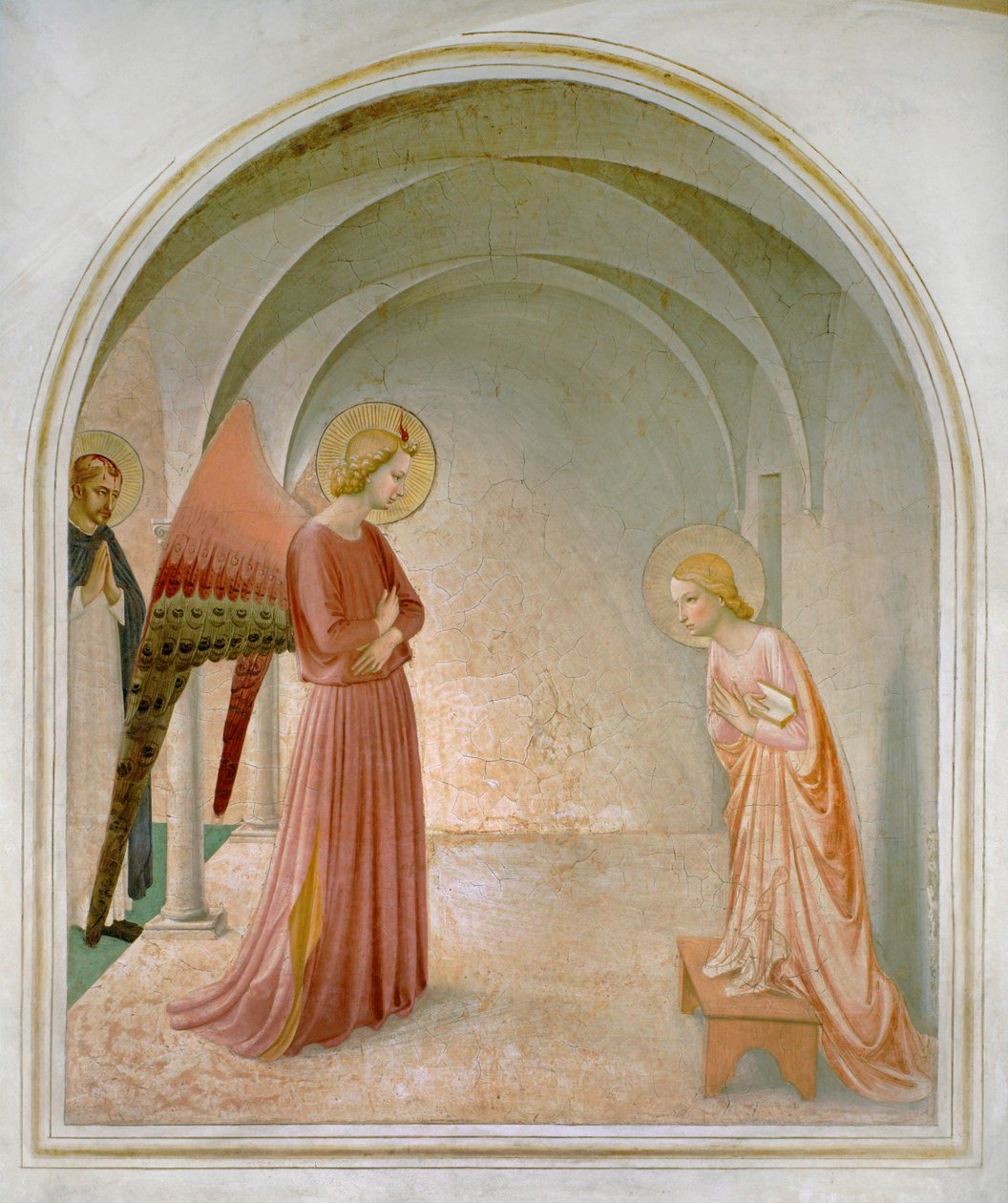 Cella 3: Verkündigung von Fra (c.1387-1455) Angelico