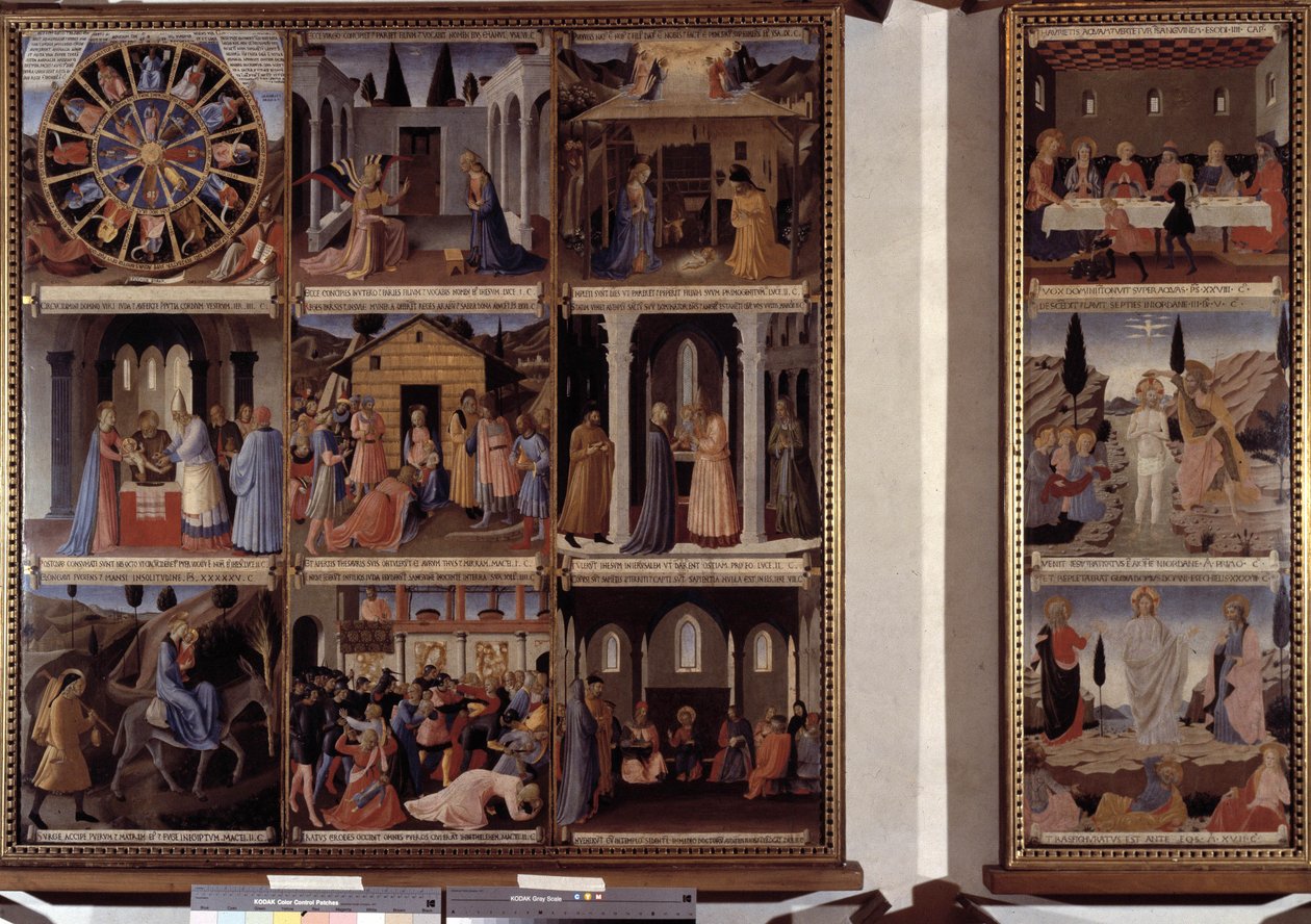 Szenen aus dem Leben Christi von Fra  Angelico