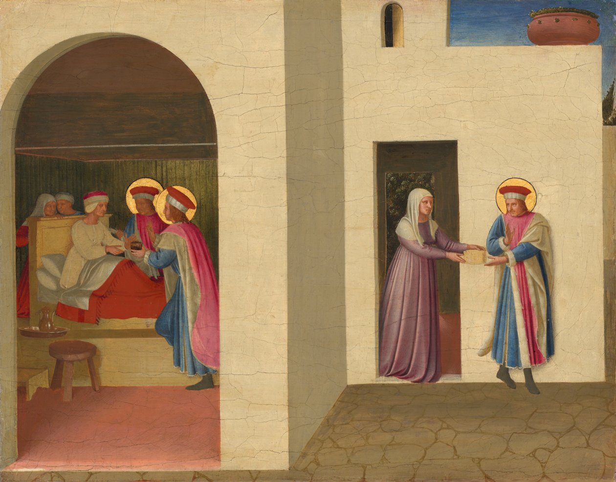 Die Heilung der Palladia durch die Heiligen Cosmas und Damian von Fra Angelico