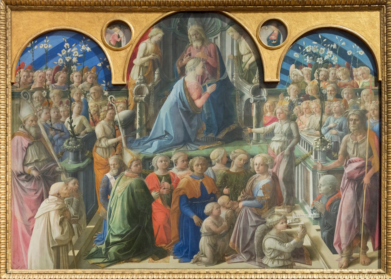 Krönung der Jungfrau von Fra Filippo Lippi