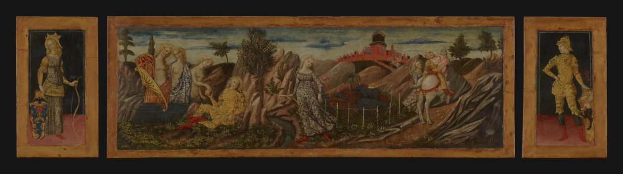 Die Geschichte von Oenone und Paris von Francesco di Giorgio  