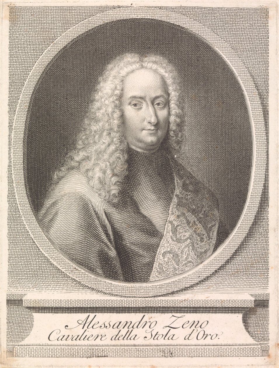 Alessandro Leno: Ritter der Goldenen Stola von Francesco Bartolozzi