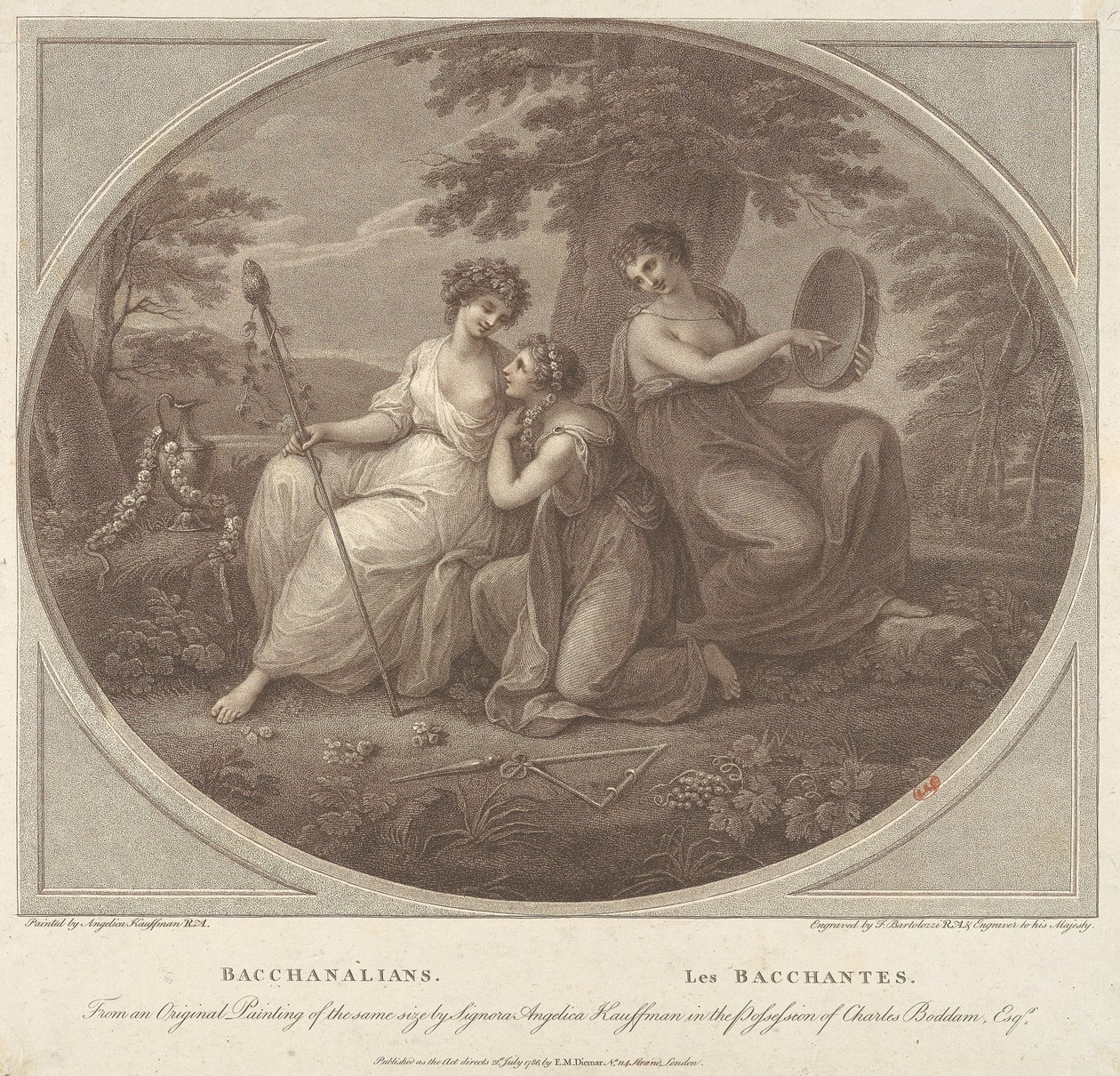 Bacchanal von Francesco Bartolozzi