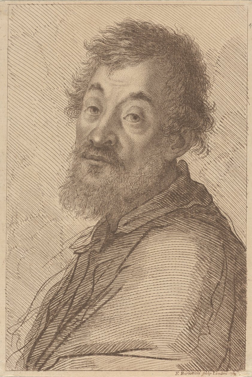 Giulio Romano (Julio Pippi), Maler von Francesco Bartolozzi