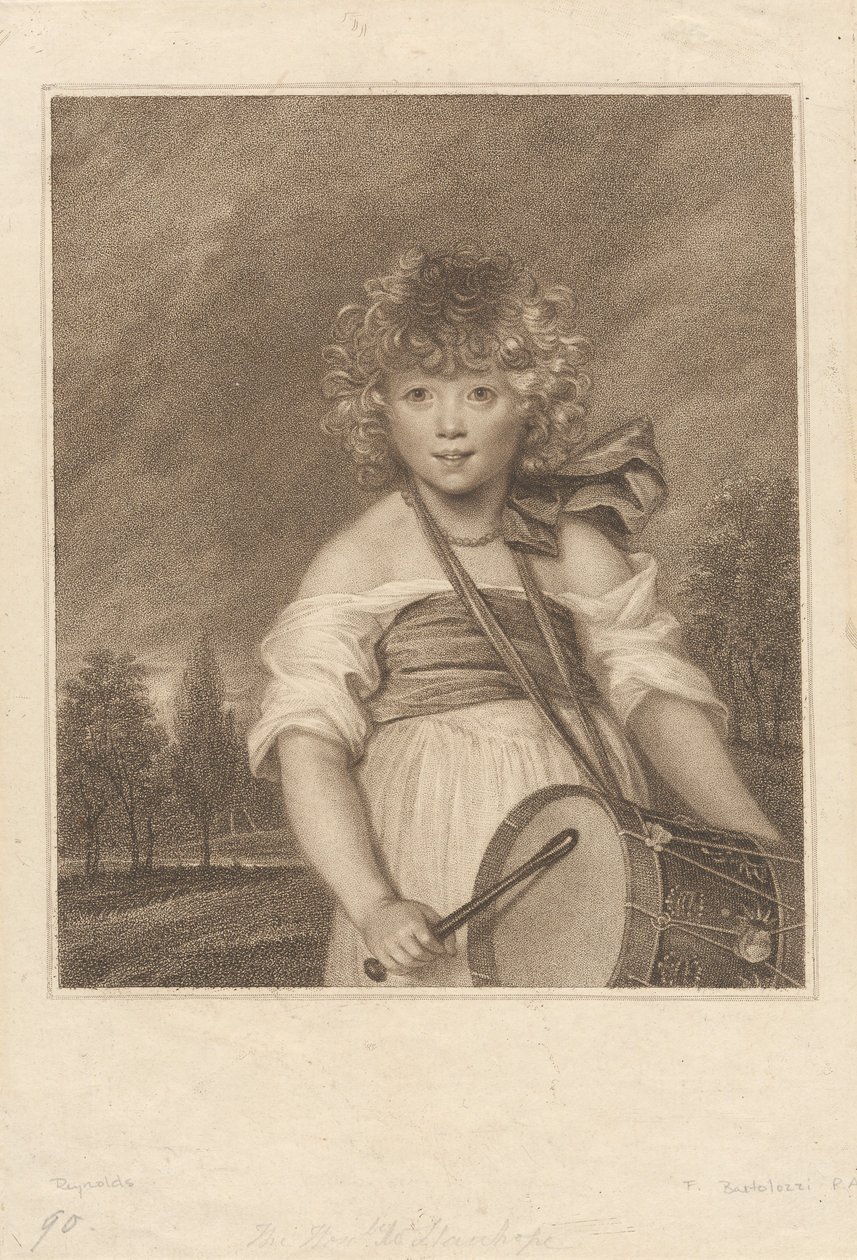 Der ehrenwerte Herr Leicester Stanhope von Francesco Bartolozzi
