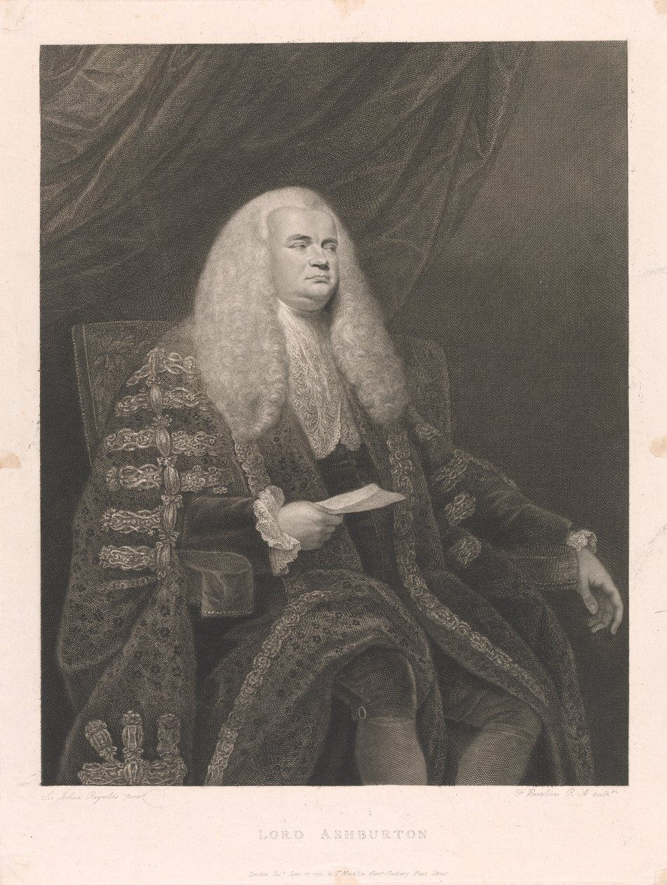 Lord Ashburton von Francesco Bartolozzi