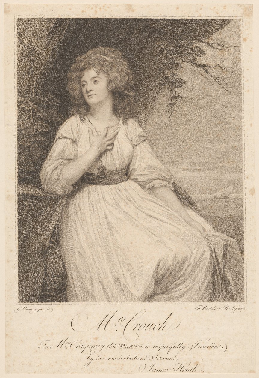 Miss Anna Crouch von Francesco Bartolozzi