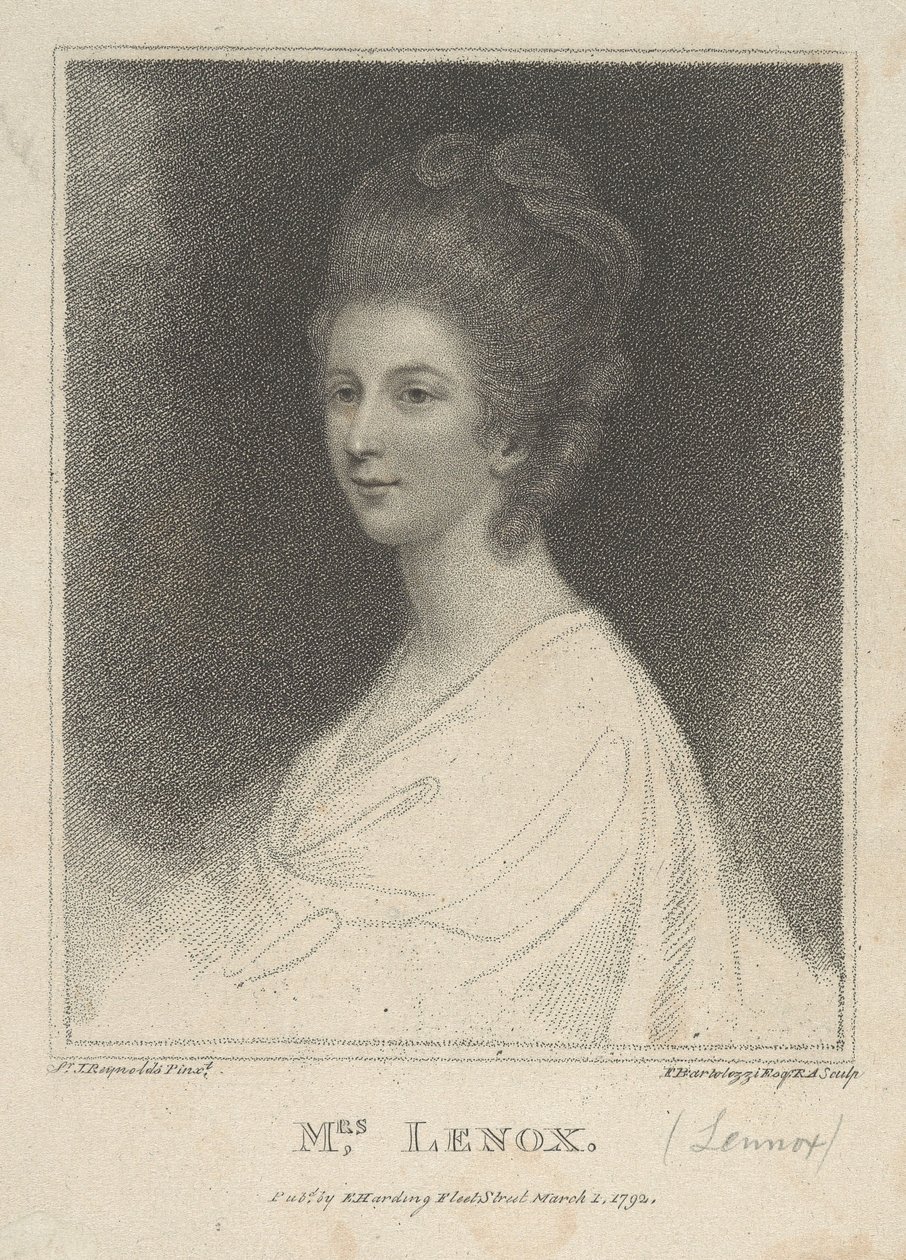 Mrs. Lenox von Francesco Bartolozzi