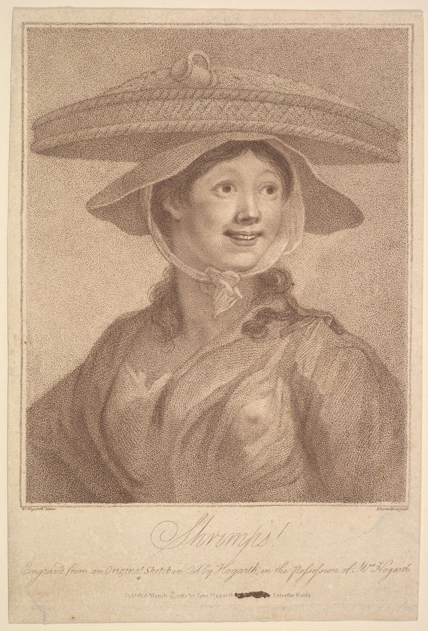 Shrimps!, [25. März 1782], neu aufgelegt 1790 von Francesco Bartolozzi