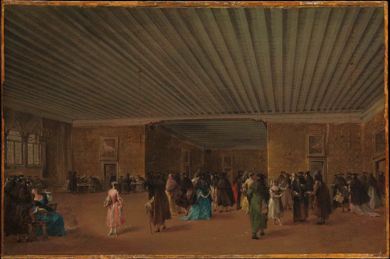 Das Ridotto Pubblico im Palazzo Dandolo von Francesco Guardi