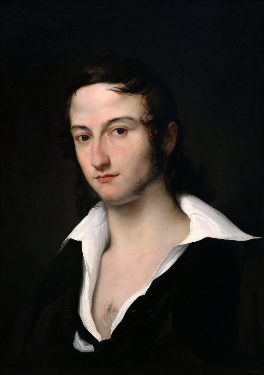 Porträt von Carlo della Bianca von Francesco Hayez