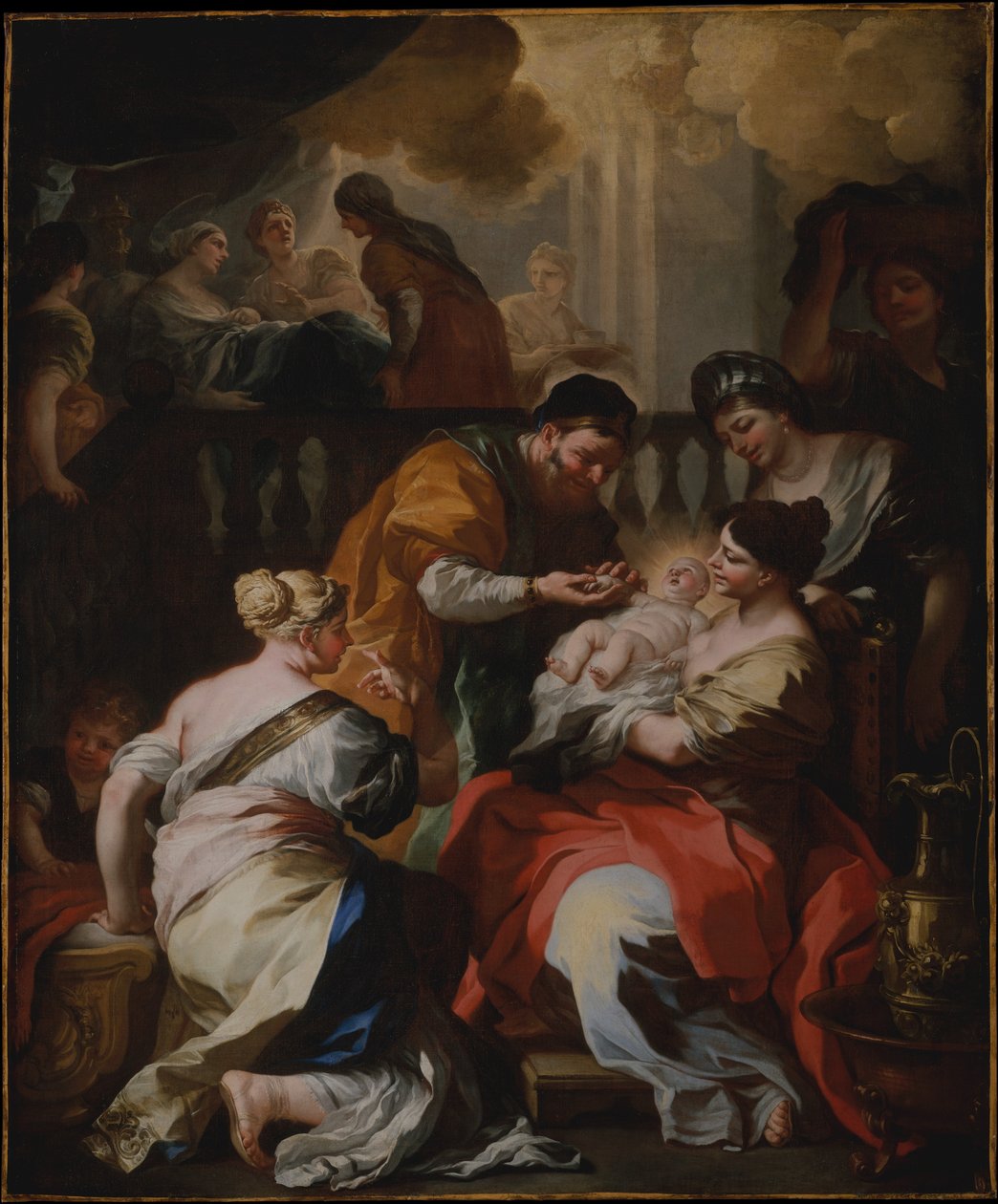 Die Geburt der Jungfrau von Francesco Solimena