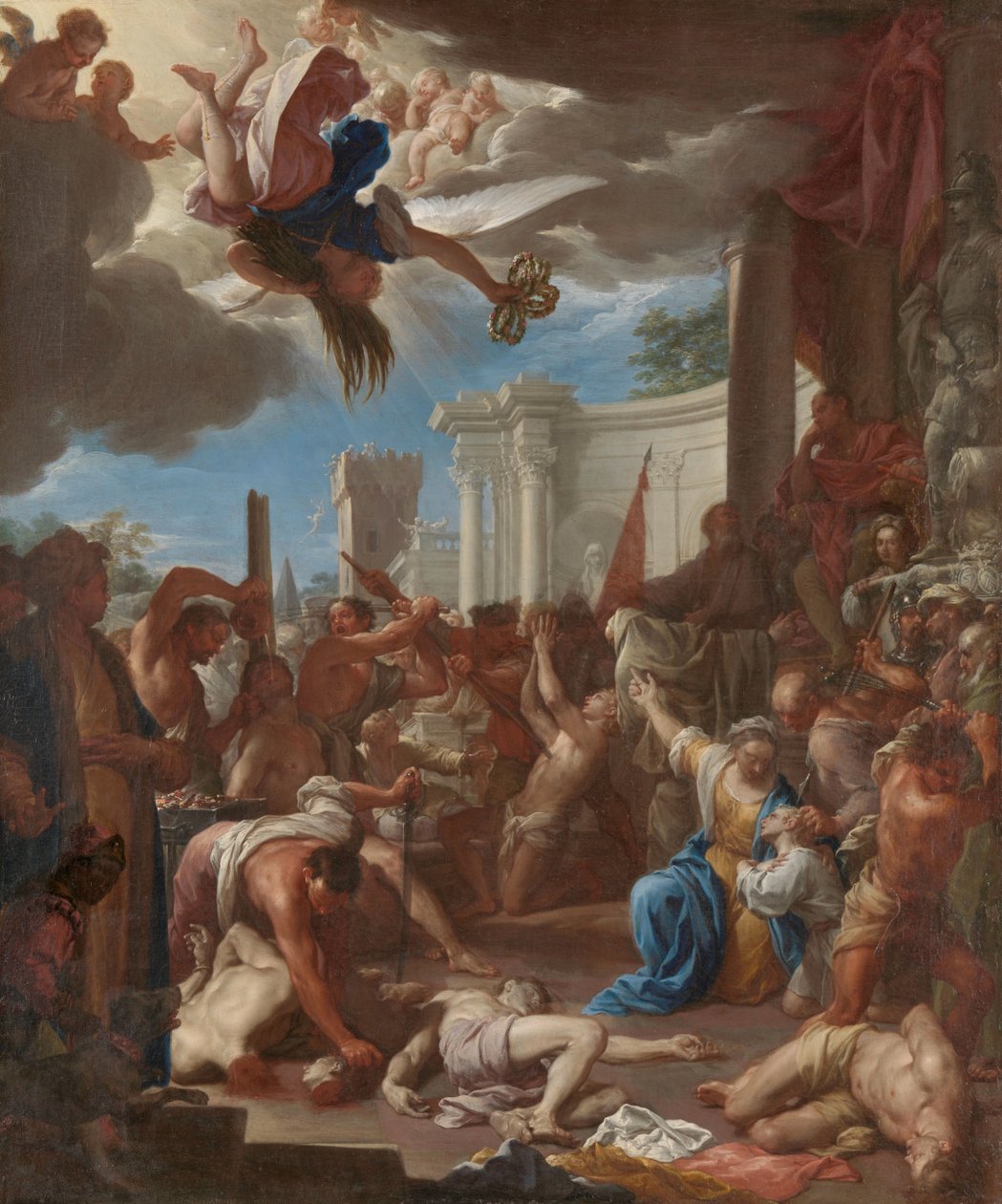 Das Martyrium der sieben Söhne der heiligen Felicitas von Francesco Trevisani