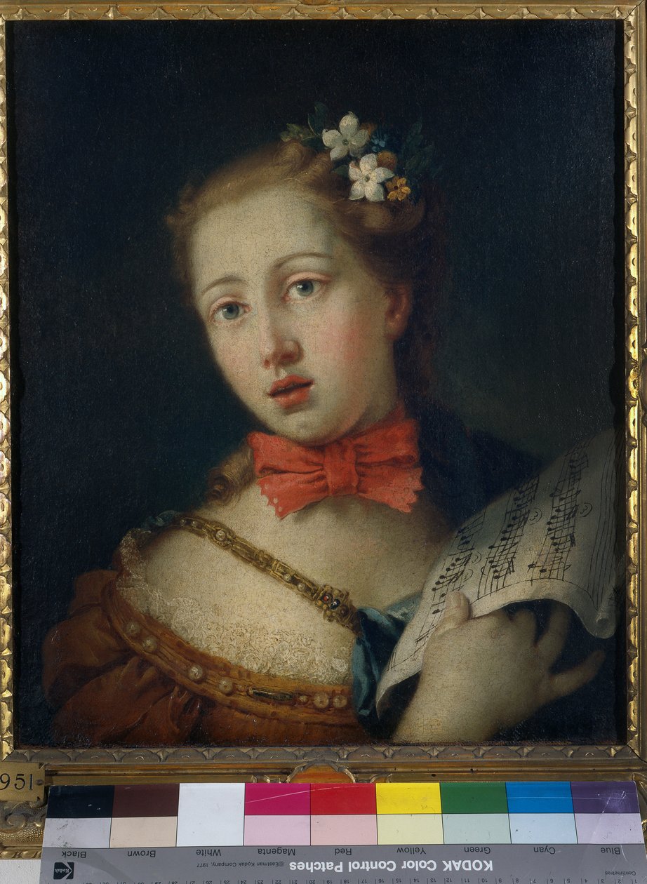 Junger Sänger von Francesco Zugno