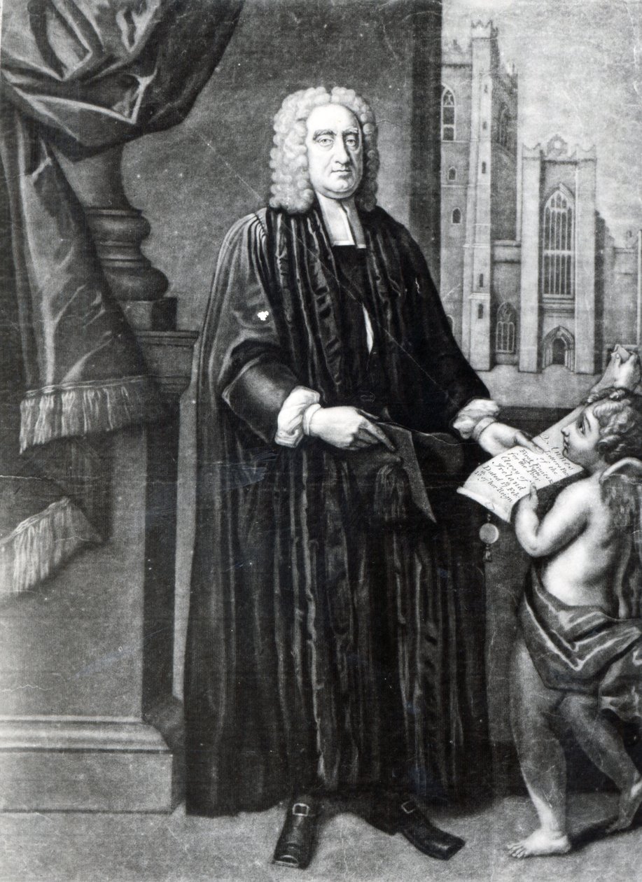 Jonathan Swift, graviert von Andrew Miller, 1743 von Francis Bindon