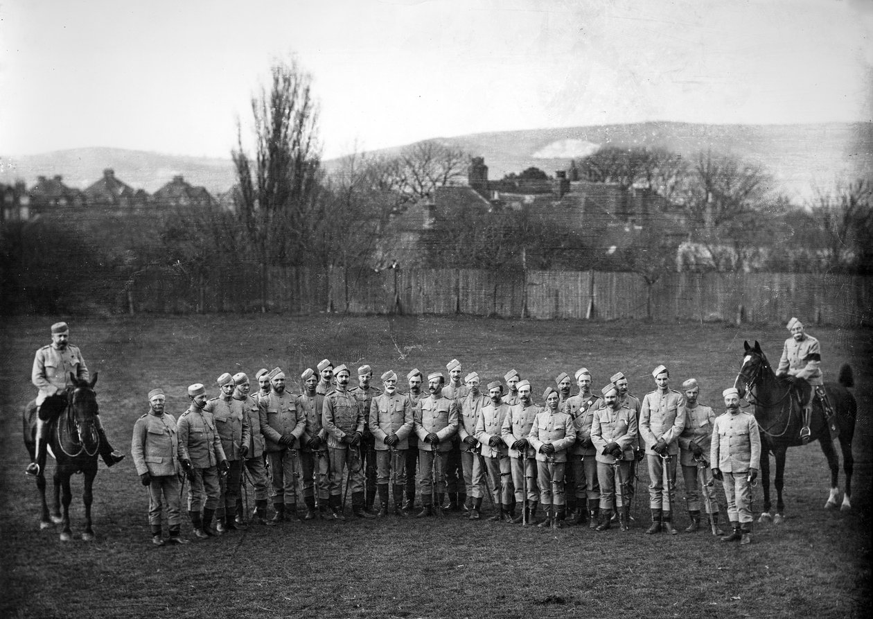 Offiziere der Queens Westminster Volunteers (13th Middlesex), ca. 1890er Jahre von Francis G. O. Stuart