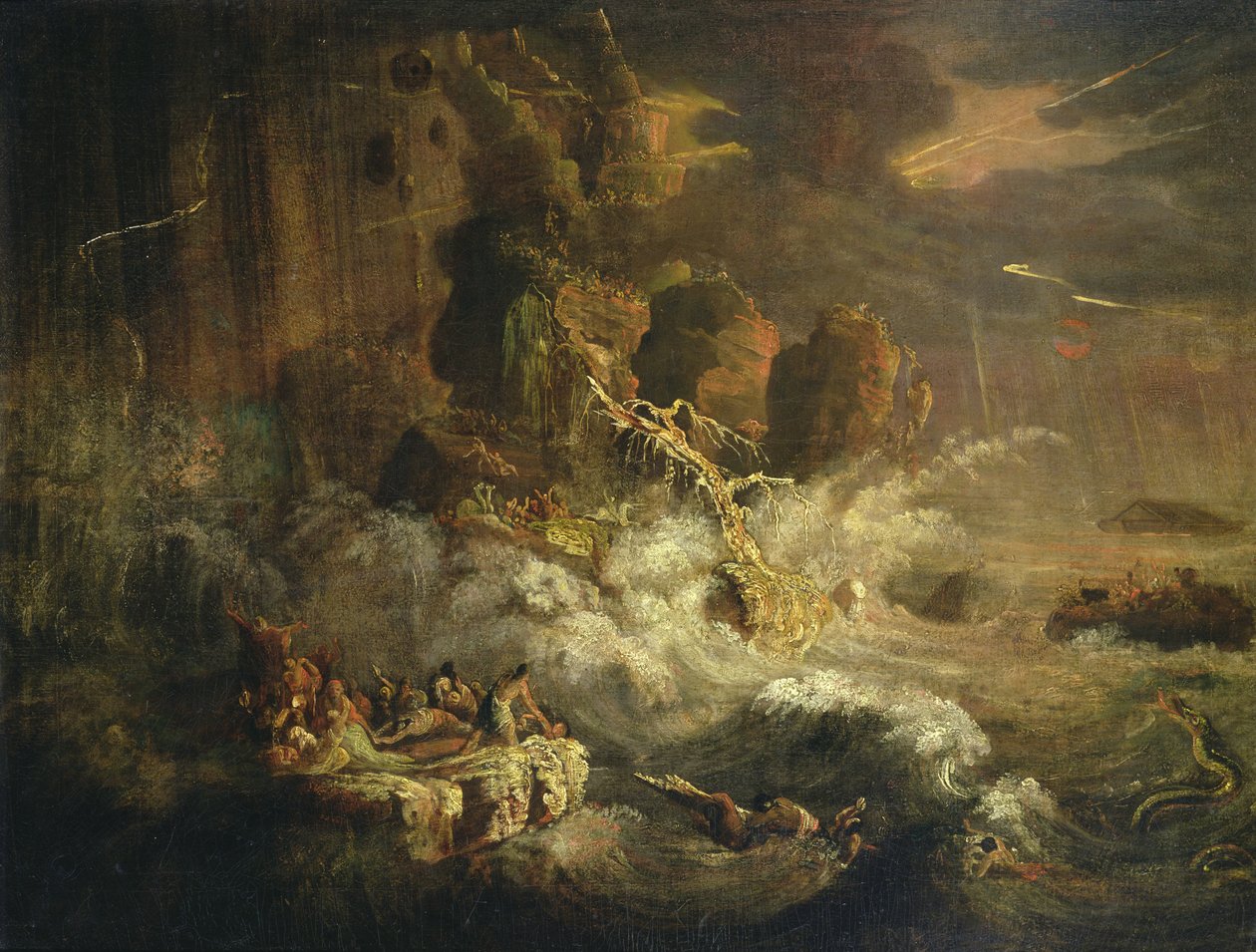 Die Sintflut von Francis (attr.to) Danby