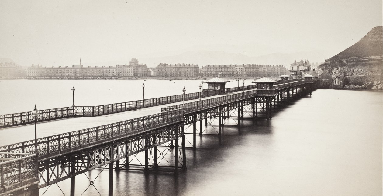 Llandudno vom Kopf der Seebrücke (681) von Francis Bedford