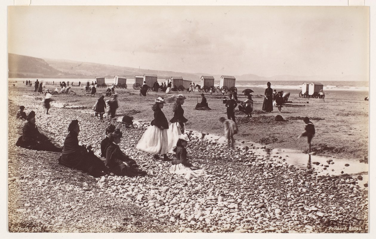 Strand von Pensarn von Francis Bedford